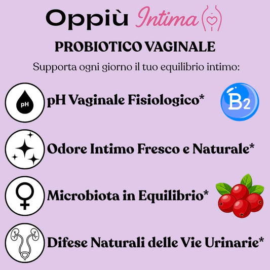 Oppiù Intima - Probiotico Vaginale