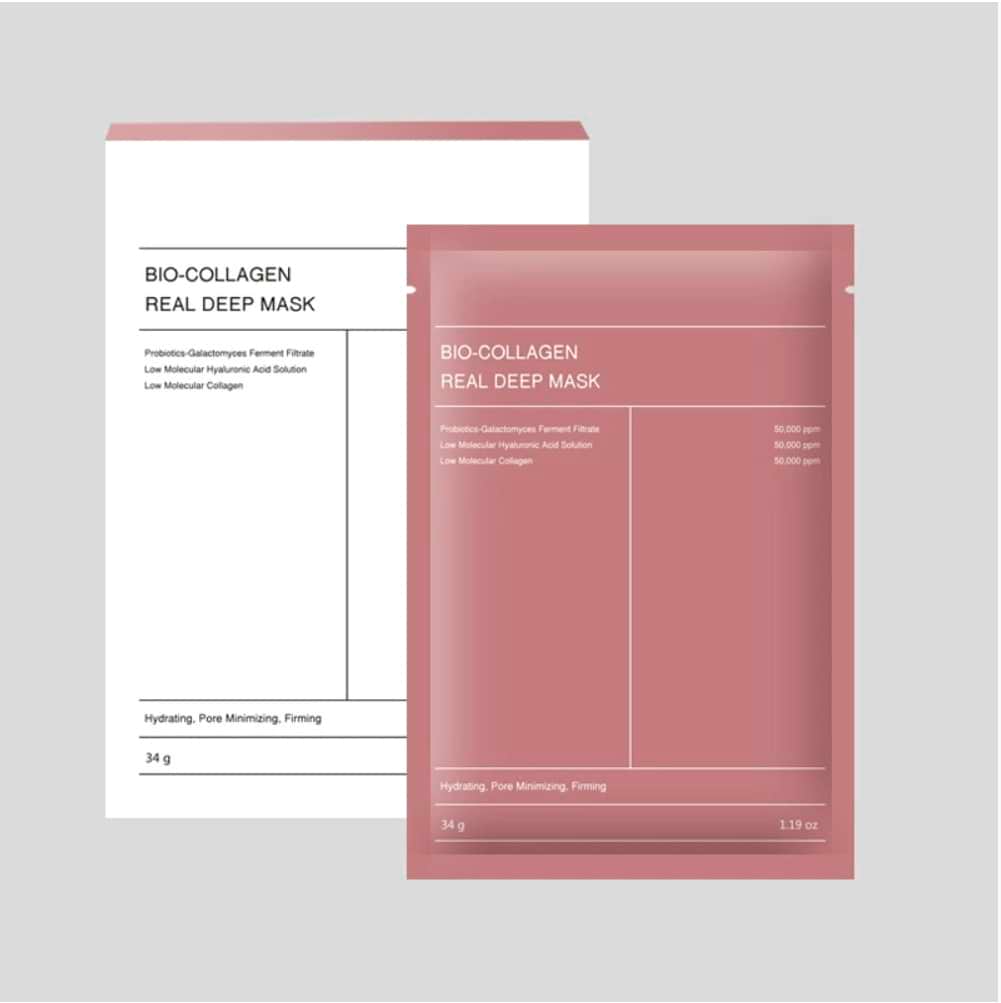 Maschera Viso Antirughe (4 maschere)