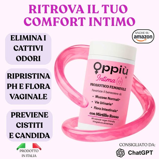 Oppiù Intima - Probiotico Vaginale