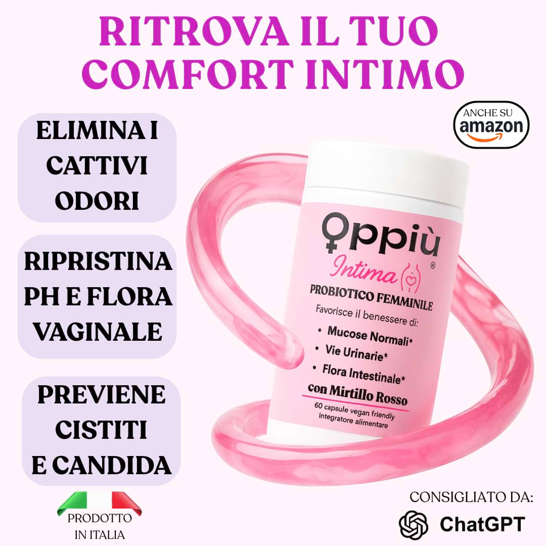 Oppiù Intima - Probiotico Vaginale