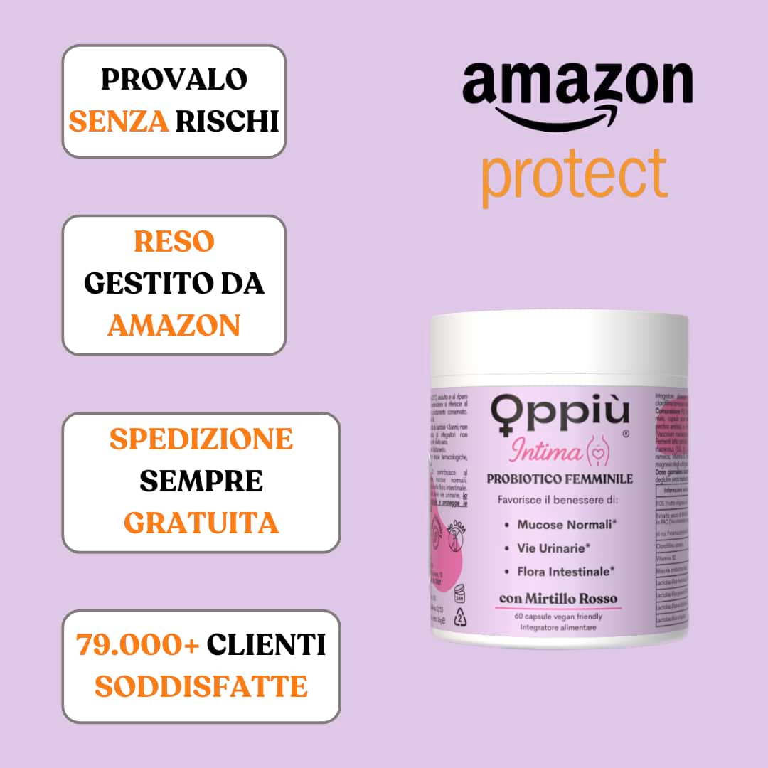 Oppiù Intima - Probiotico Vaginale.