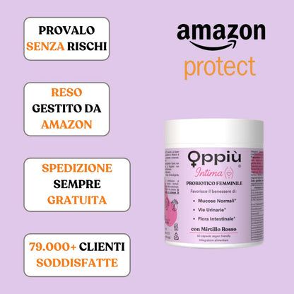 Oppiù Intima - Probiotico Vaginale.
