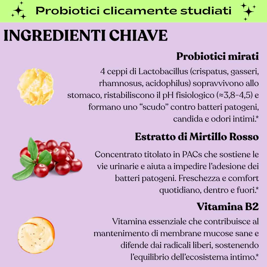 Oppiù Intima - Probiotico Vaginale